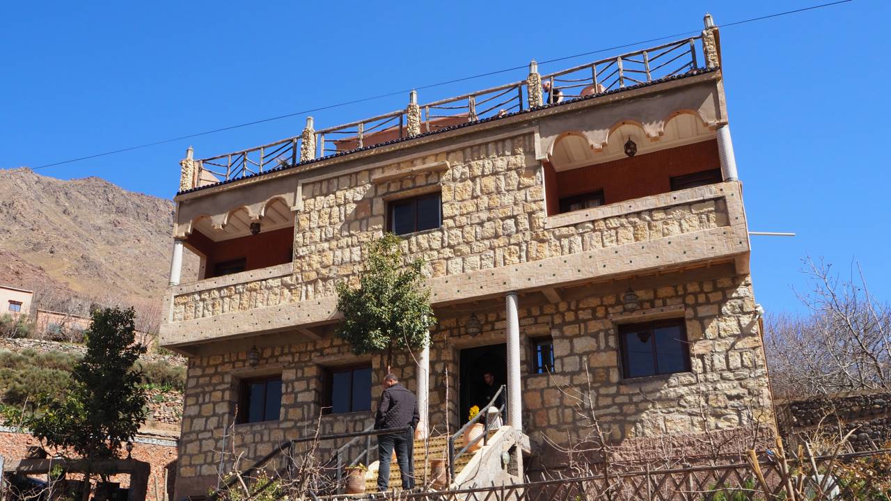 Imlil Lodge facade